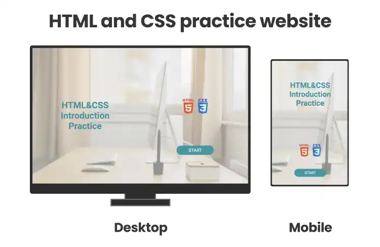 HTML and CSS Practice Website