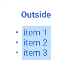 list-style-position: outside