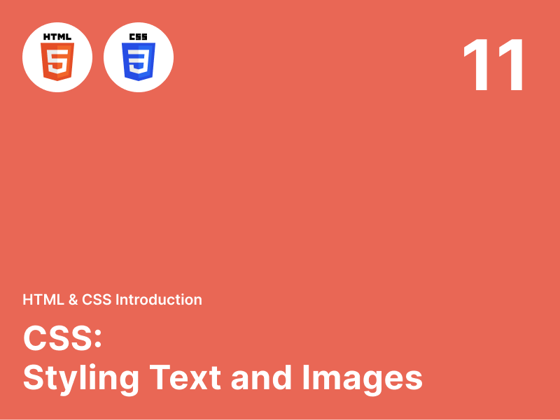 Styling Text and Images with CSS - Topic
