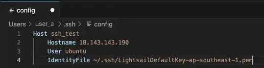 Establish SSH Remote Connection with VS Code: Step 3b