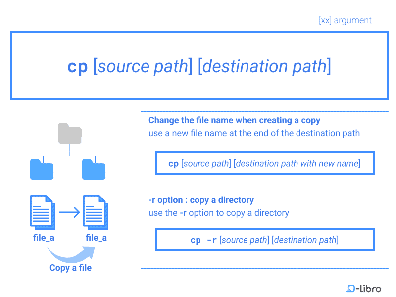 Copying Files and Directories with cp Command - Topic