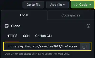 GitHub Remote Repository URL