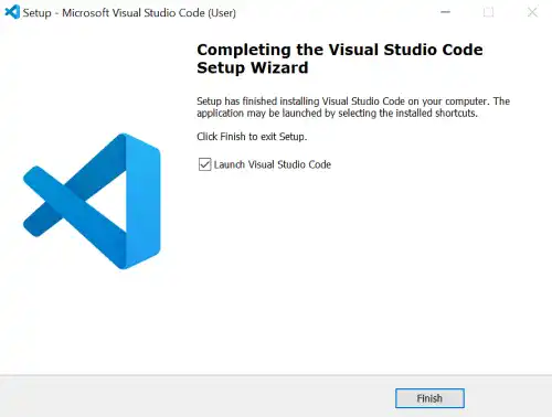 Install and set up VS Code on Windows: Step 8