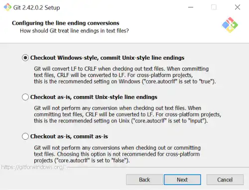 Install Git and Git Bash on Windows: Step 11