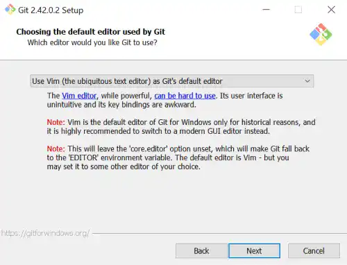 Install Git and Git Bash on Windows: Step 6