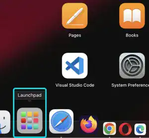 Install VS Code and Launch Terminal with VS code on Mac OS: Step 3