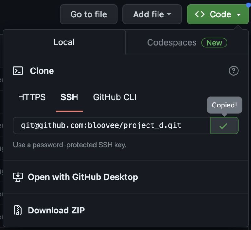 Hosting-Service-Initial-Settings-3--Clone-Project-Directory-with-GitHub