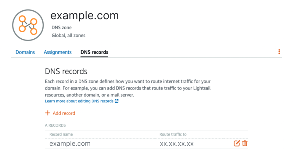 Domain-Setup