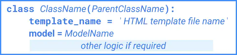 Django Create Class-based Views