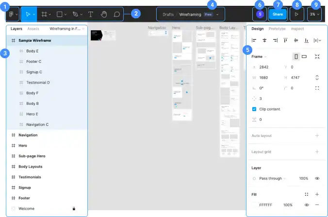 Figma Design File User Interface