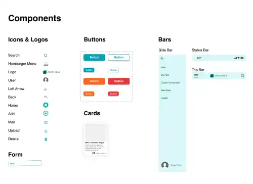 Figma UI Component Example 1