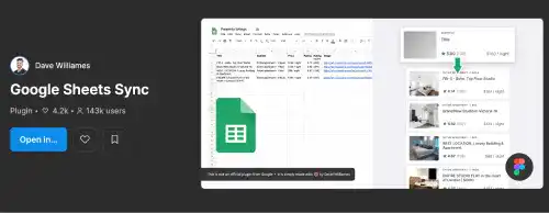 Google Sheets Sync - Figma Plugin