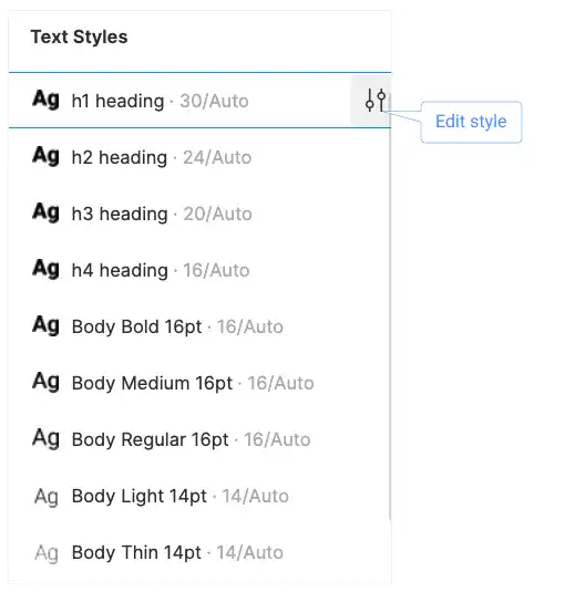 How to Register Text Styles in Figma