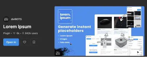 Lorem Ipsum - Figma Plugin