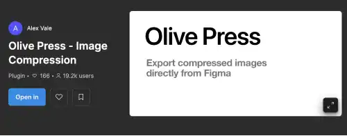 Olive Press - Figma Plugin