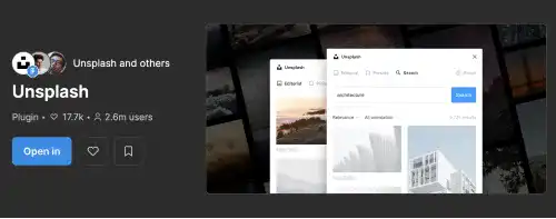 Unsplash - Figma Plugin