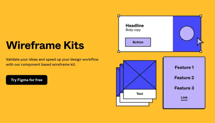 Wireframe Templates in Figma