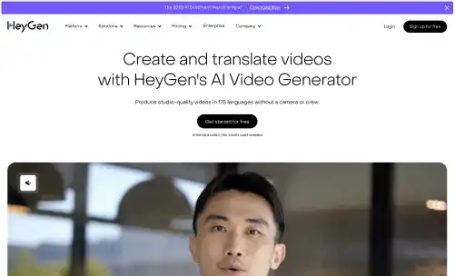 HeyGen Landing Page