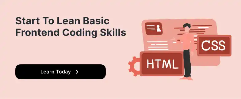 Start To Lean Basic Frontend Coding Skills